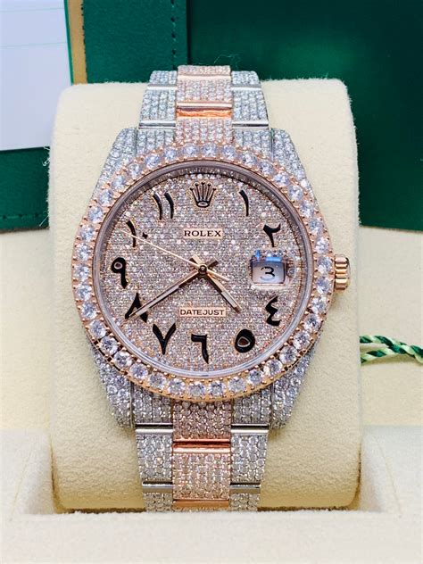 rolex watch ice box|rolex iced out arabic.